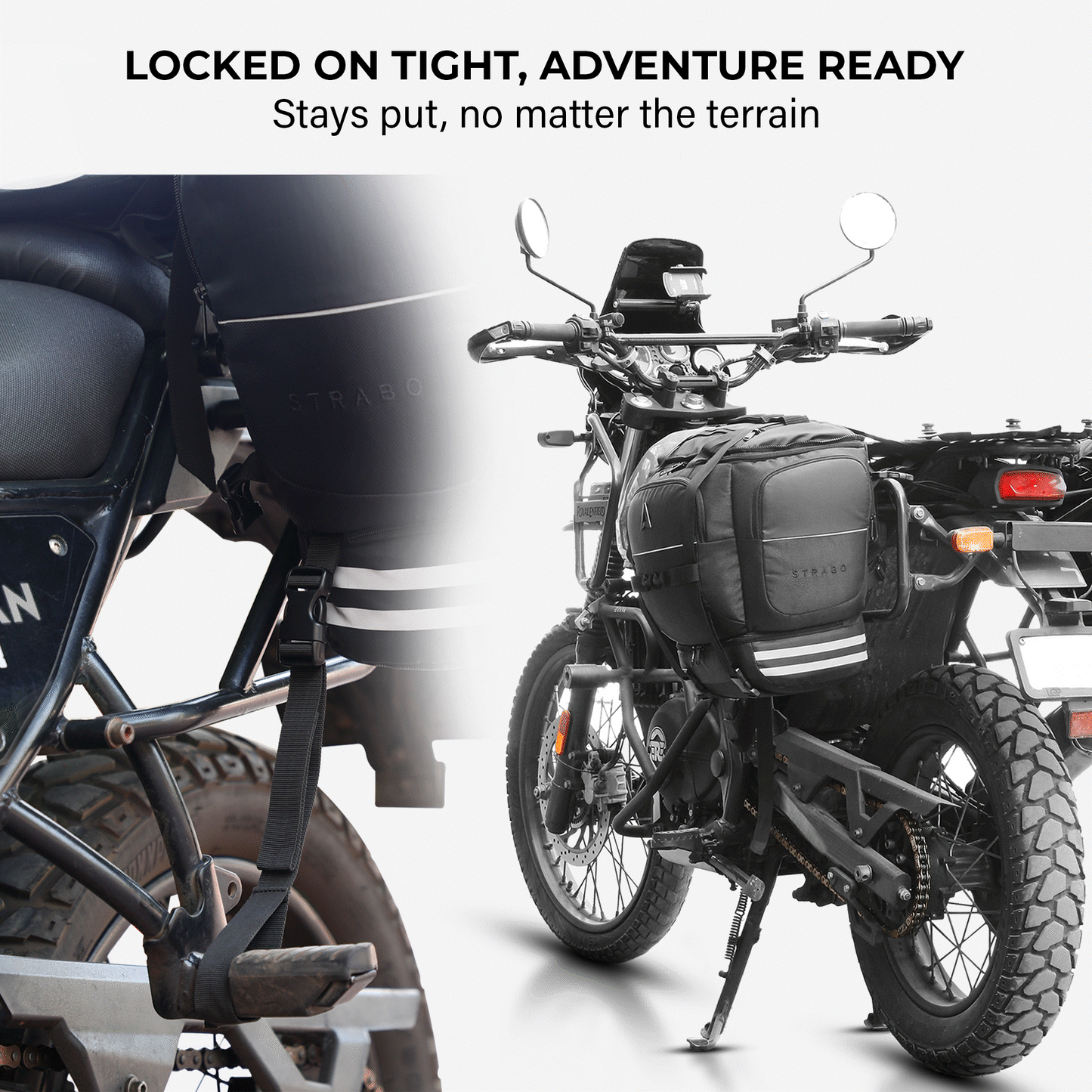 Daytona V2 Convertible Bike Saddle Bag / Trekking Bag