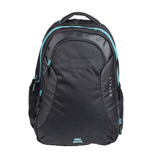 Strabo Oslo 15 inch Laptop Bag - Colour Black 37L Water Resistant - Strabo 