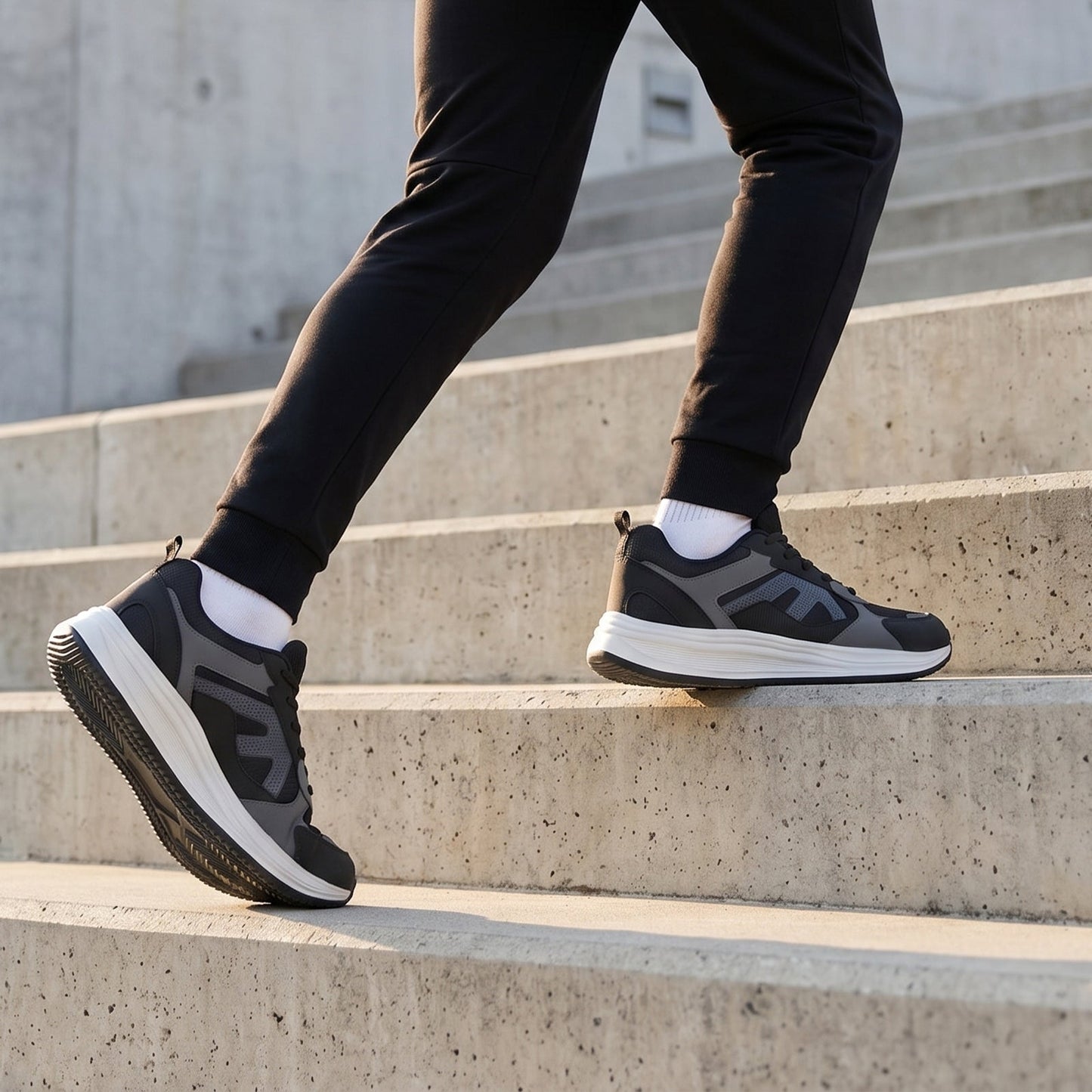 Men's Sports Shoe -ONG97009 Black