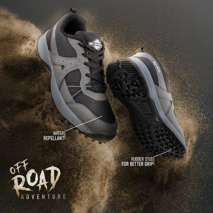 Men's Trekking Shoe - SGE21001 Grey Black