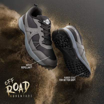 Men's Trekking Shoe - SGE21001 Grey Black