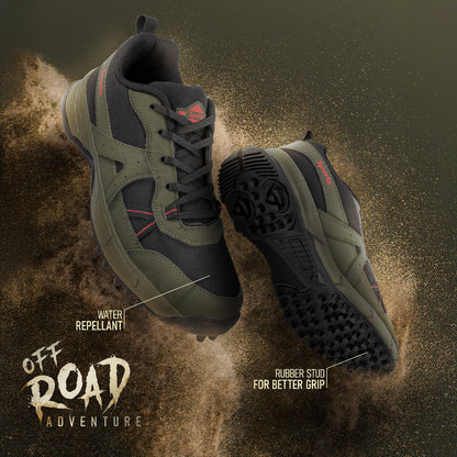 Men's Trekking Shoe - SGE21001 Olive Black