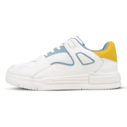 Men's Sports Sneakers - SGE24007 White Blue