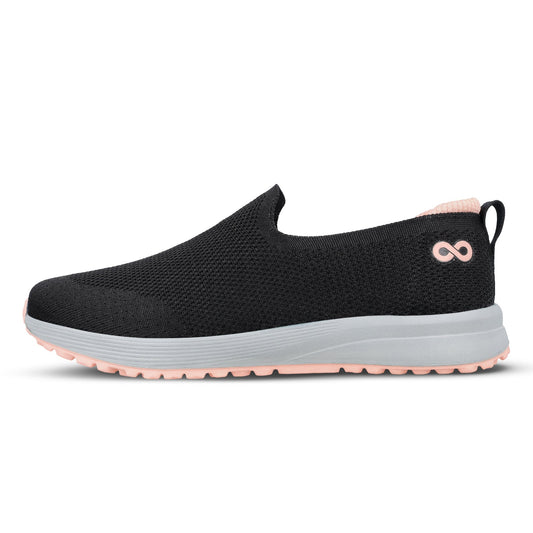 Women's Slip on Sports Shoe - SLE22996 Black