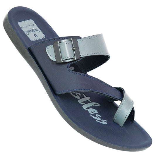 boys casuals sandals navy grey