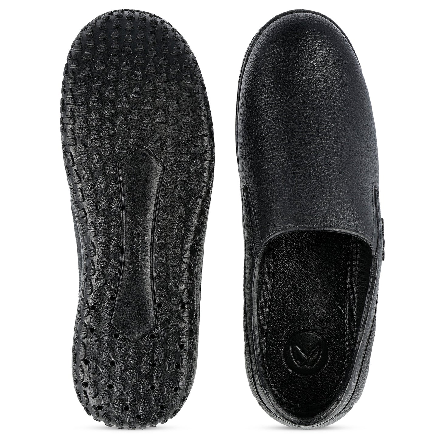 Men's Slip-On Rain Shoes - WC4703 Black