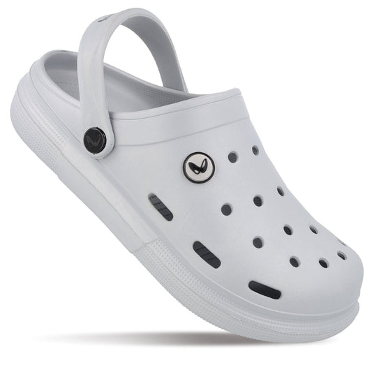 Men's Clogs  - WC4843 Light Grey