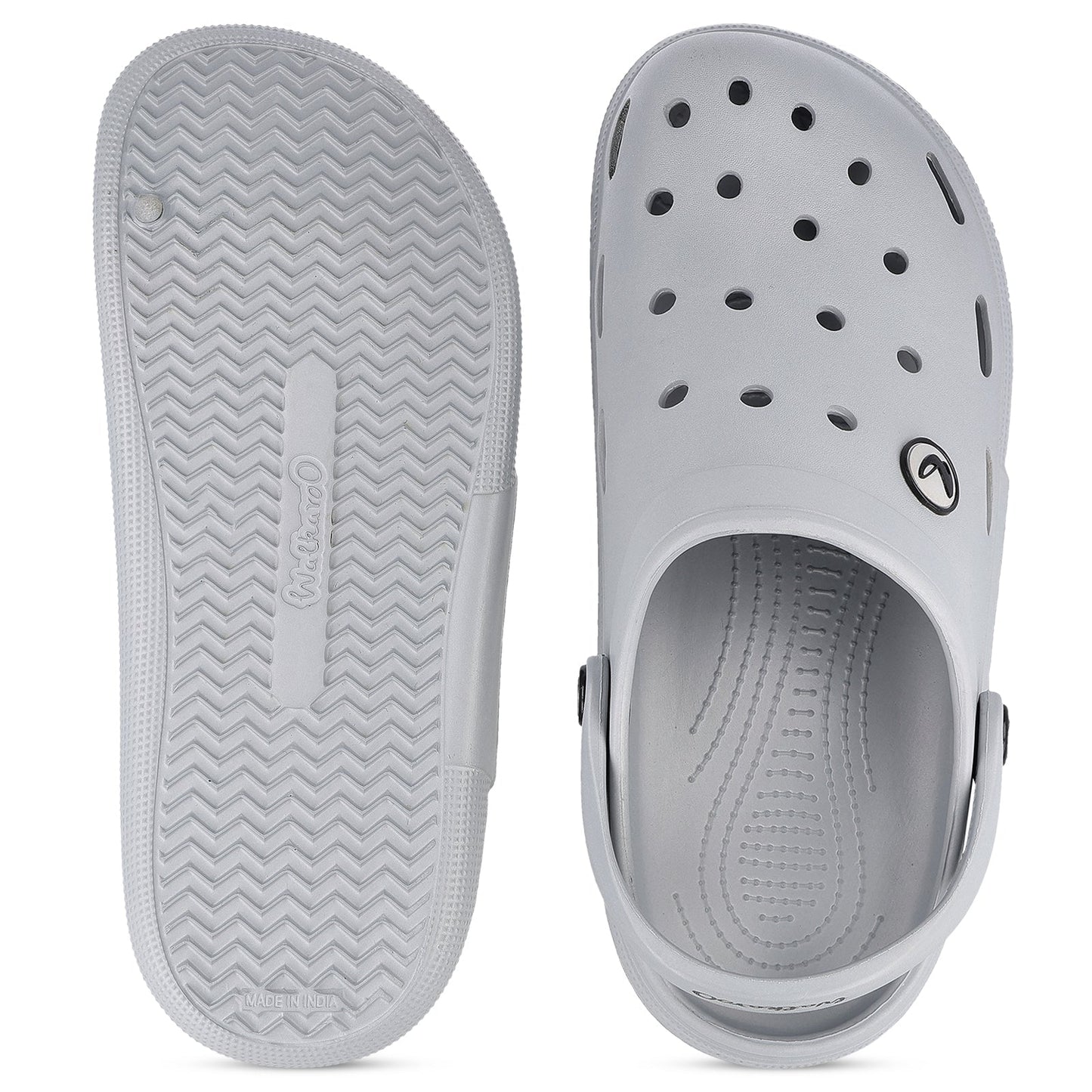 Men's Clogs  - WC4843 Light Grey