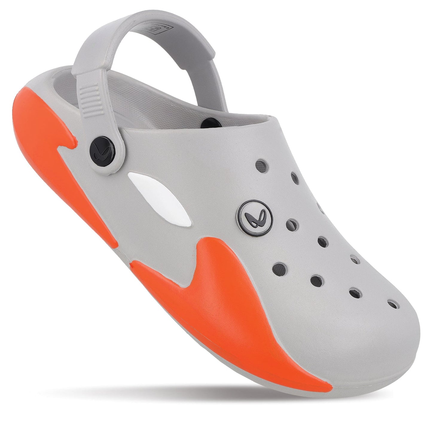 Men's Clogs  - WC8768 Grey Orange