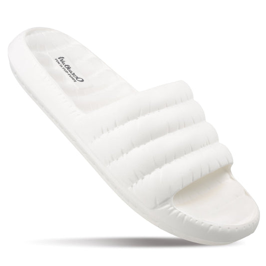 Men's Flip Flop Sliders  - WC8770 White
