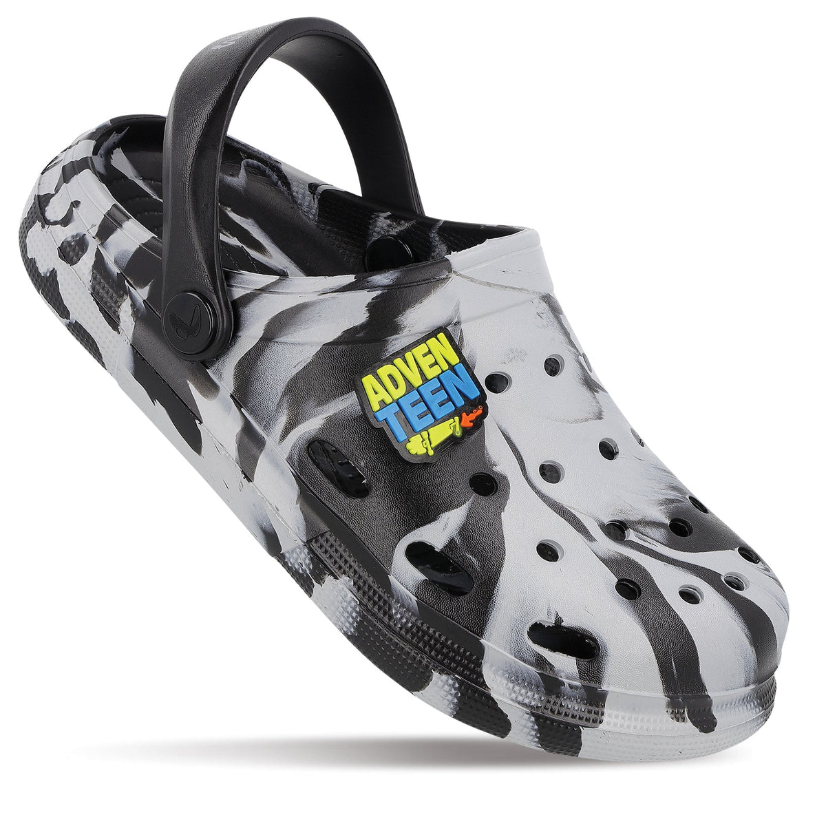 Boy's Clogs - WC8778 Grey Black