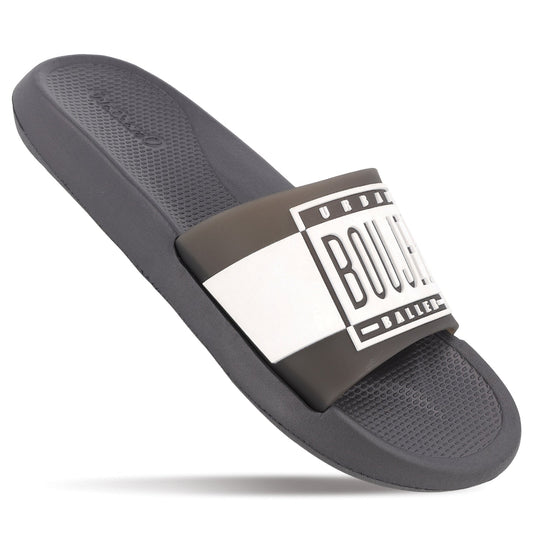 Men's Flip Flop Sliders  - WC8803 Dark Grey