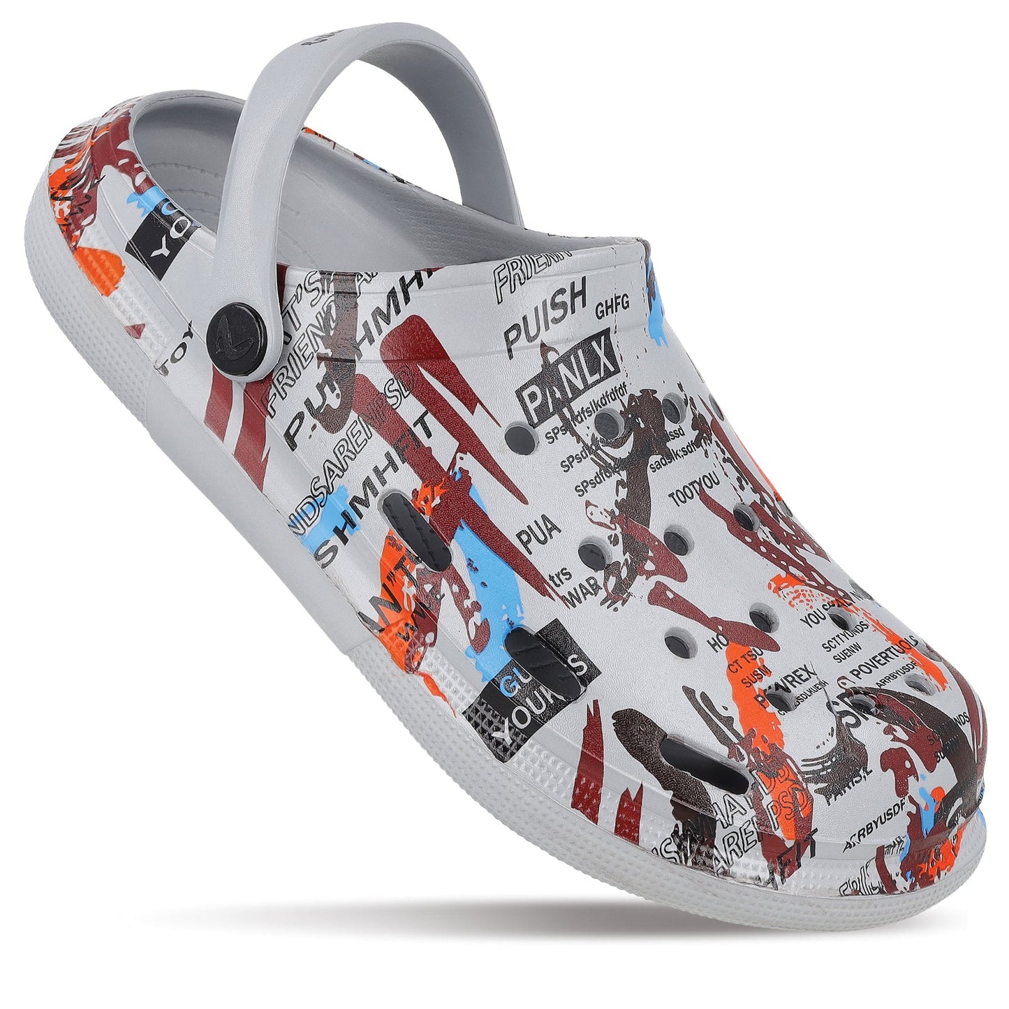 Men's Clogs  - WC8824 Light Grey