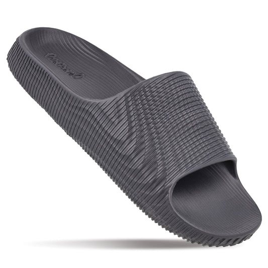 Men's Flip Flop Sliders  - WC8828 Dark Grey