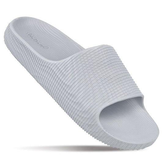 Men's Flip Flop Sliders  - WC8828 Light Grey