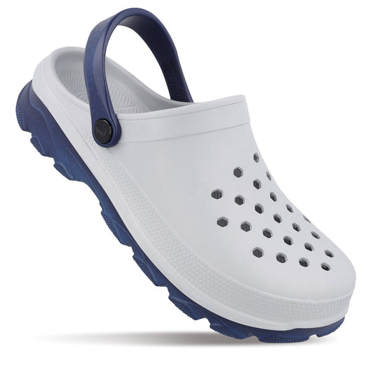 Men's Clogs  - WC8844 Light Grey