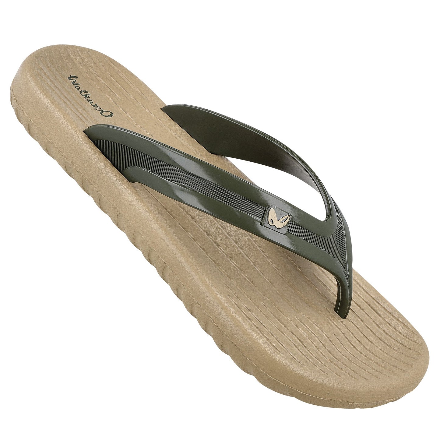 Women's Flip Flop Slippers - WC8911 Khaki Olive