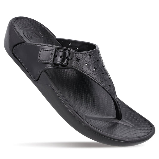 Women's Flip Flops  - WC8913 Black