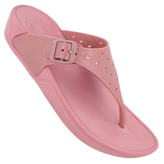 Women's Flip Flops  - WC8913 Dark Pink