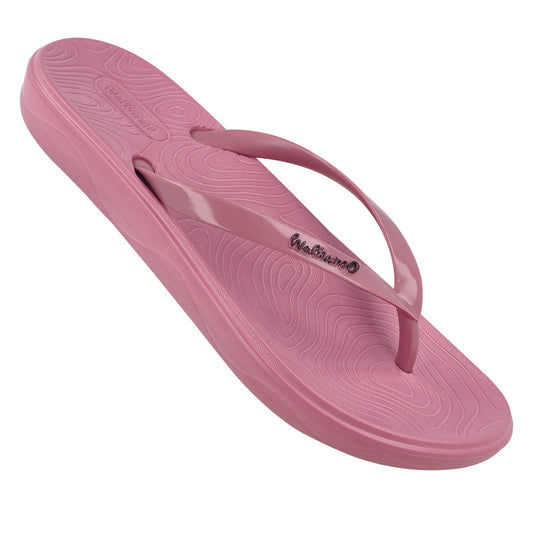 Women's Flip Flop Slippers - WC8921 Dark Pink