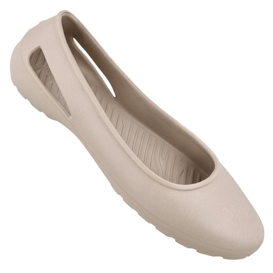 Walkaroo Womens Belly Shoes - WC8925 Greige