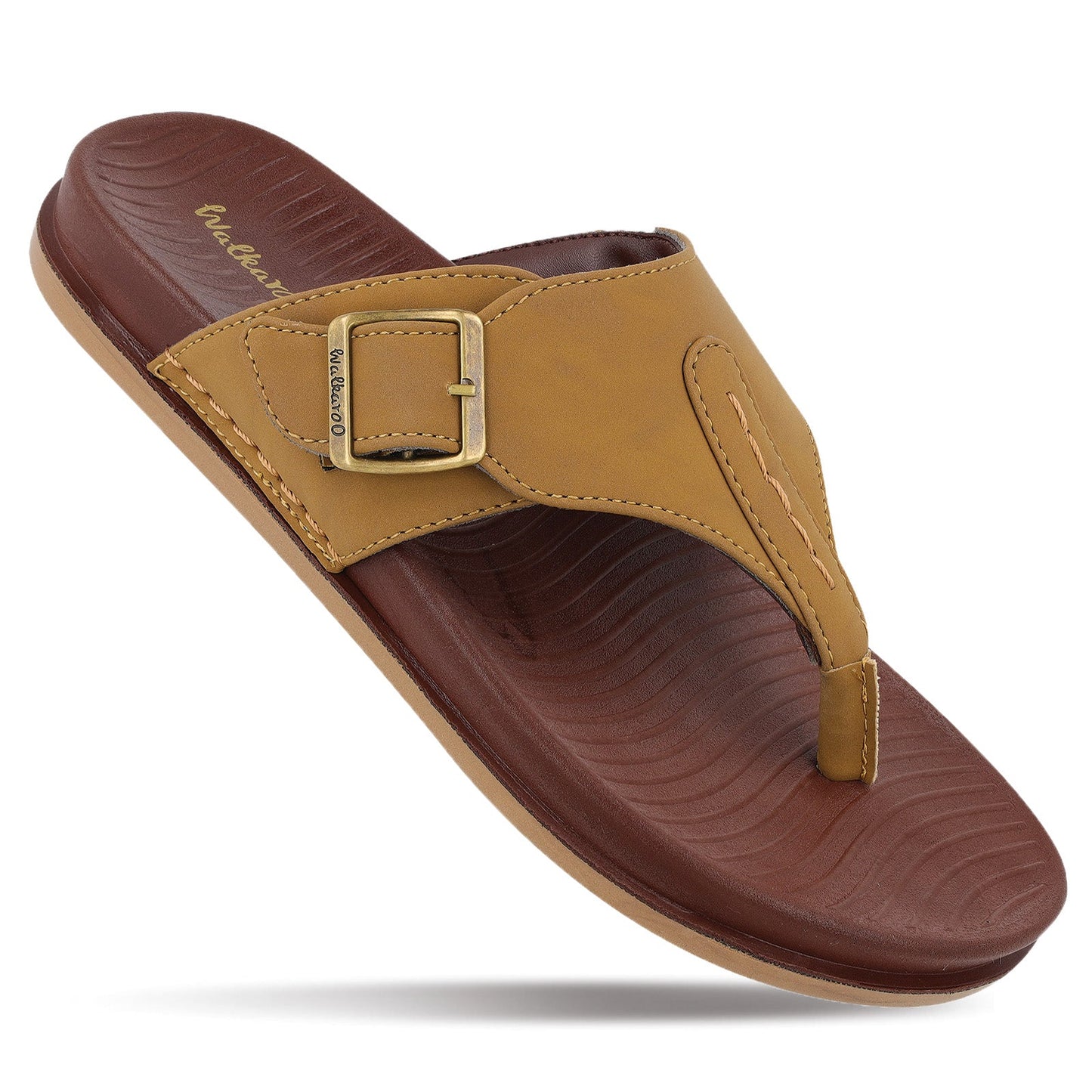 Men's Daily Wear Comfort Sandals - WE1024 Yellowish Tan