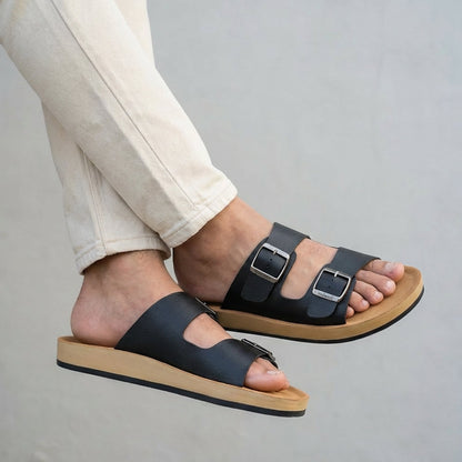 Men's Daily Wear Sandals - WE1333 Black