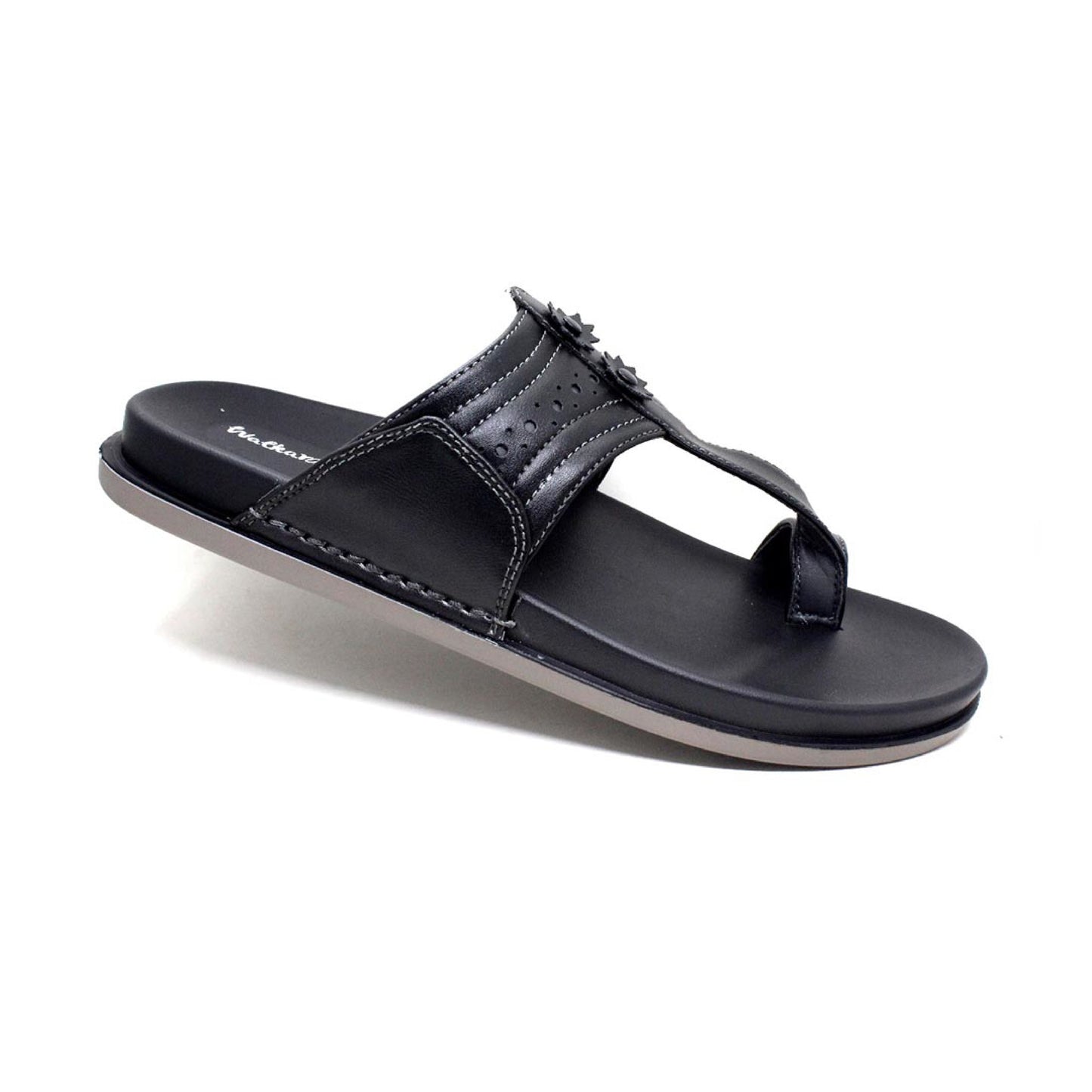 Men's Kolhapuri Chappal - WE1351 Black