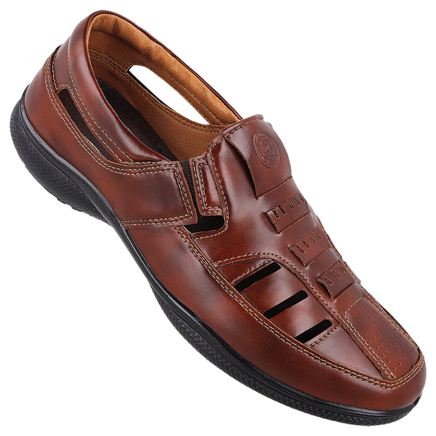 Men's Fisherman Sandals - WF6263 Brown