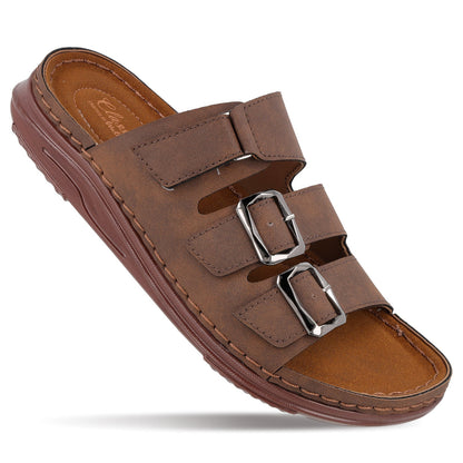 Men's Daily Wear Comfort Sandals - WGP53053 Brown