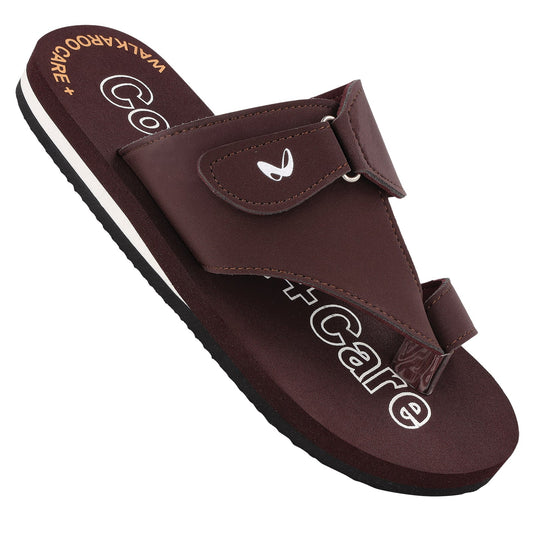 Men's Care Plus Flip-Flop  - WH3815 Brown