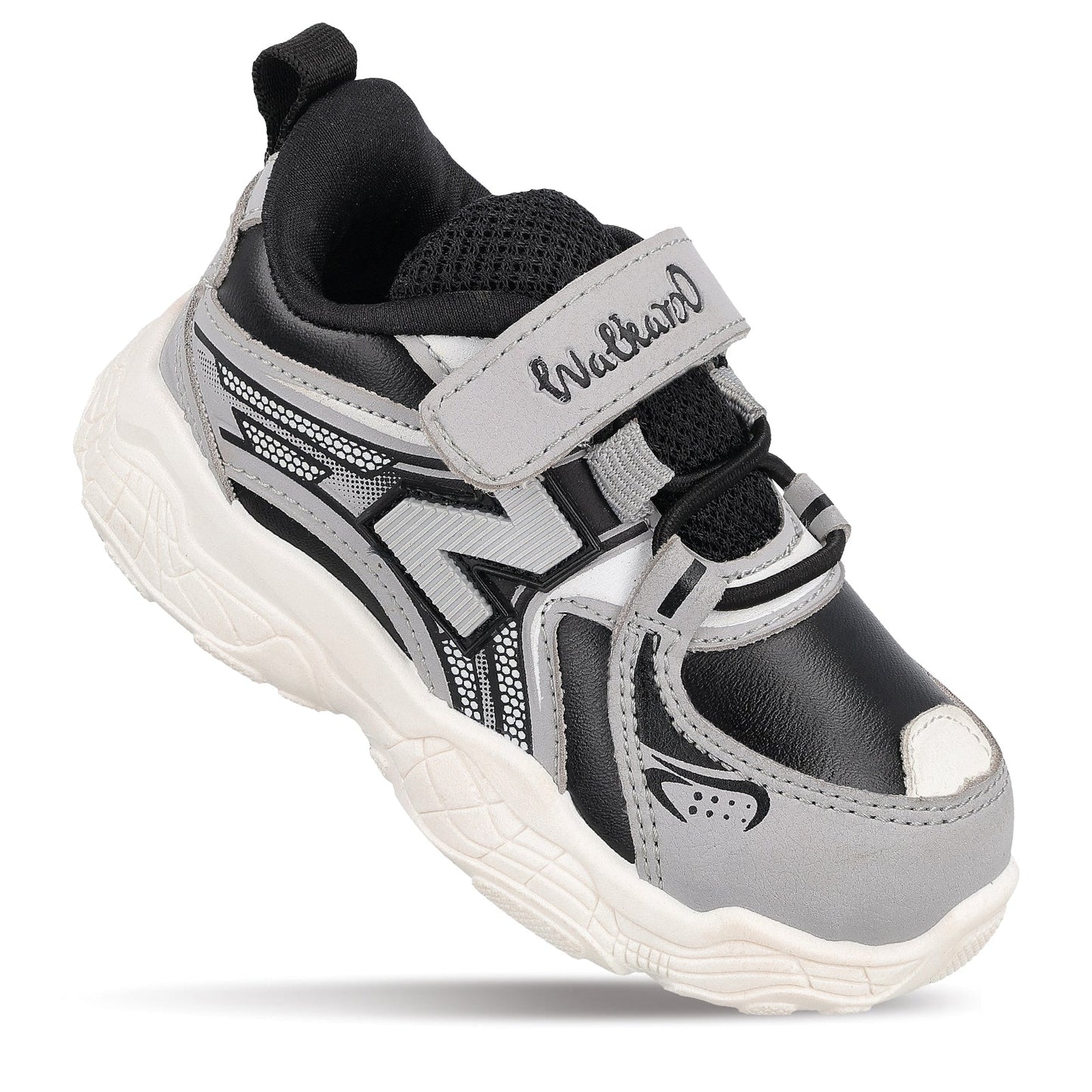 Kid's Casual Shoe - WK481 Black Grey