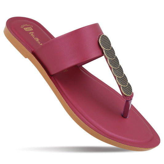 Women's Daily Wear Sandal  - WL7557 Maroon