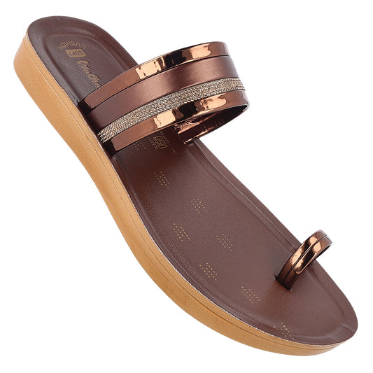 Women's Daily Wear Sandals  - WL7590 Brown