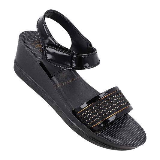 Women's Daily Wear Sandals  - WL7848 Black