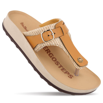 Women's Daily Wear Sandals - WLP71216 Cream