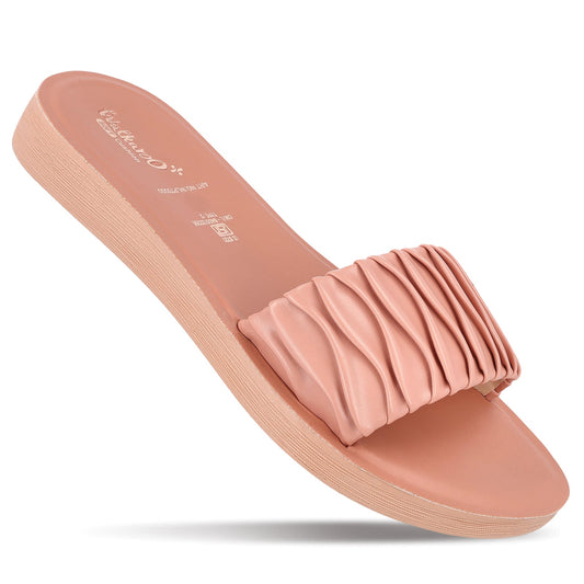 Women's Slide Sandals - WLP73000 Peach
