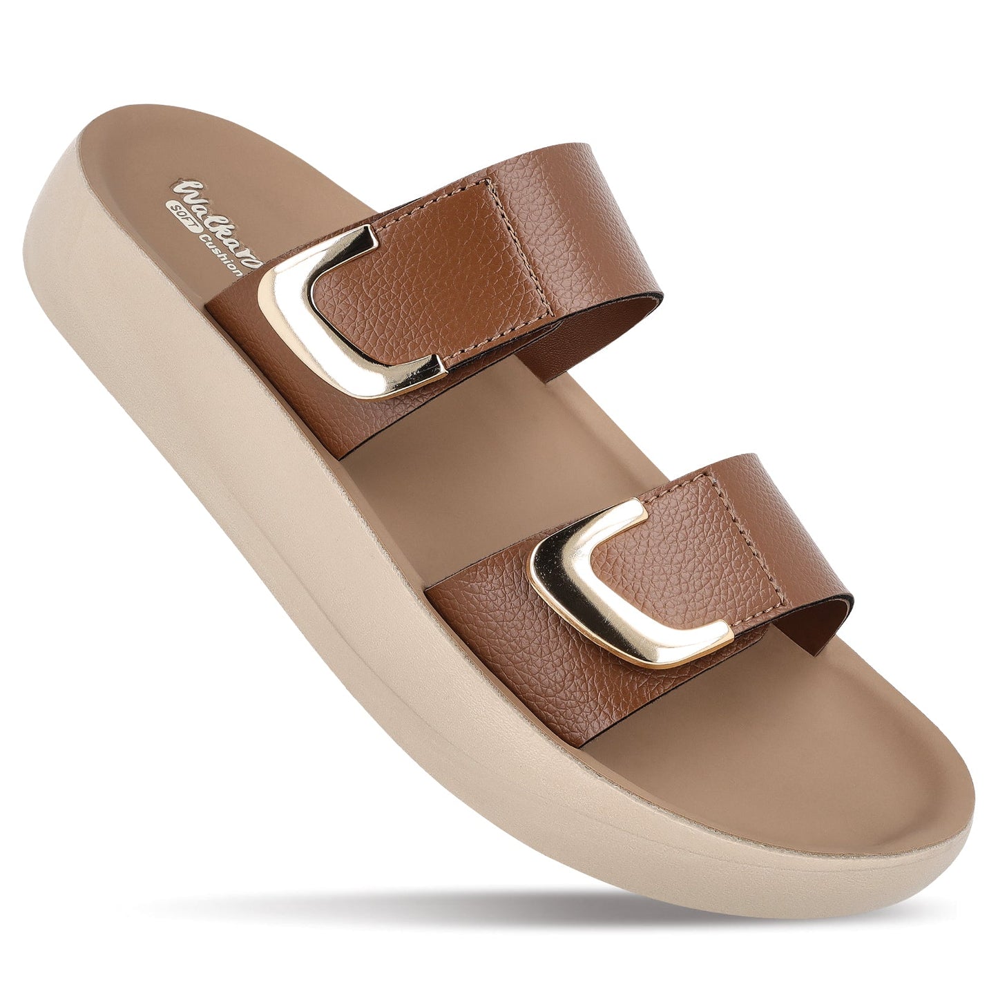 Women's Daily Wear Sandals - WLP74059 Toffee
