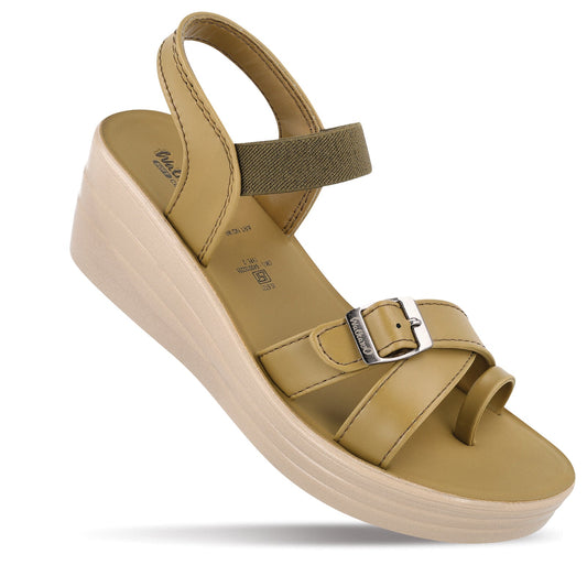 Women's Wedge Heel Sandals  - WLP78012 Cocoon Green