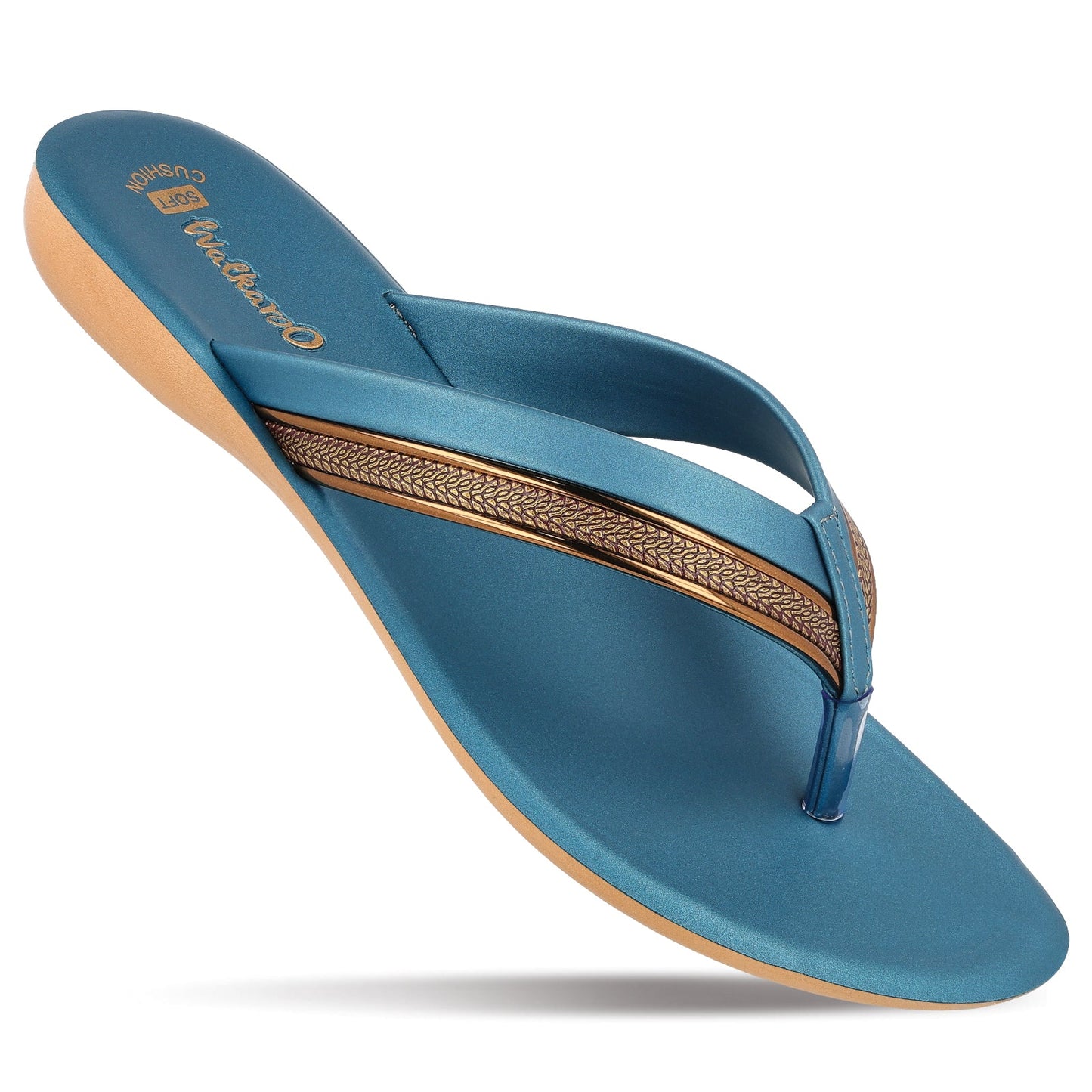 Women's Daily wear Sandal - WLR70412 Peacock Blue