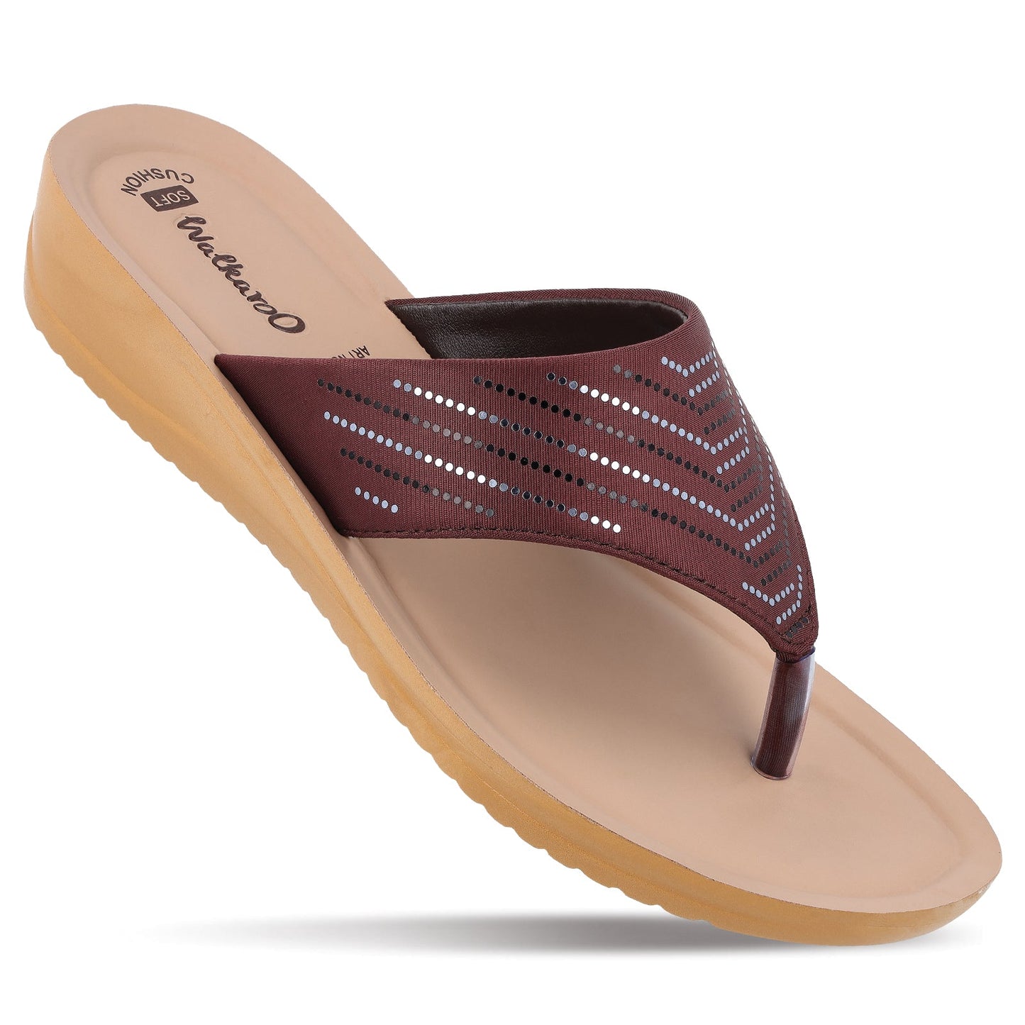 Women's Daily wear Sandal - WLR71220 Brown