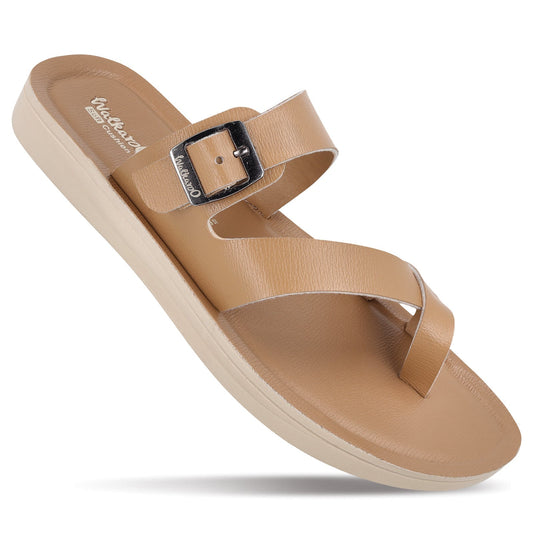 Women's Daily Wear Sandals  - WLR72048 Cream