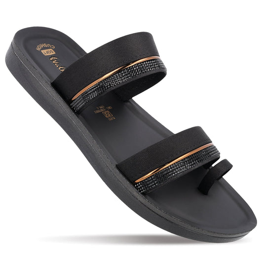 Women's Daily Wear Sandals  - WLR74024 Black