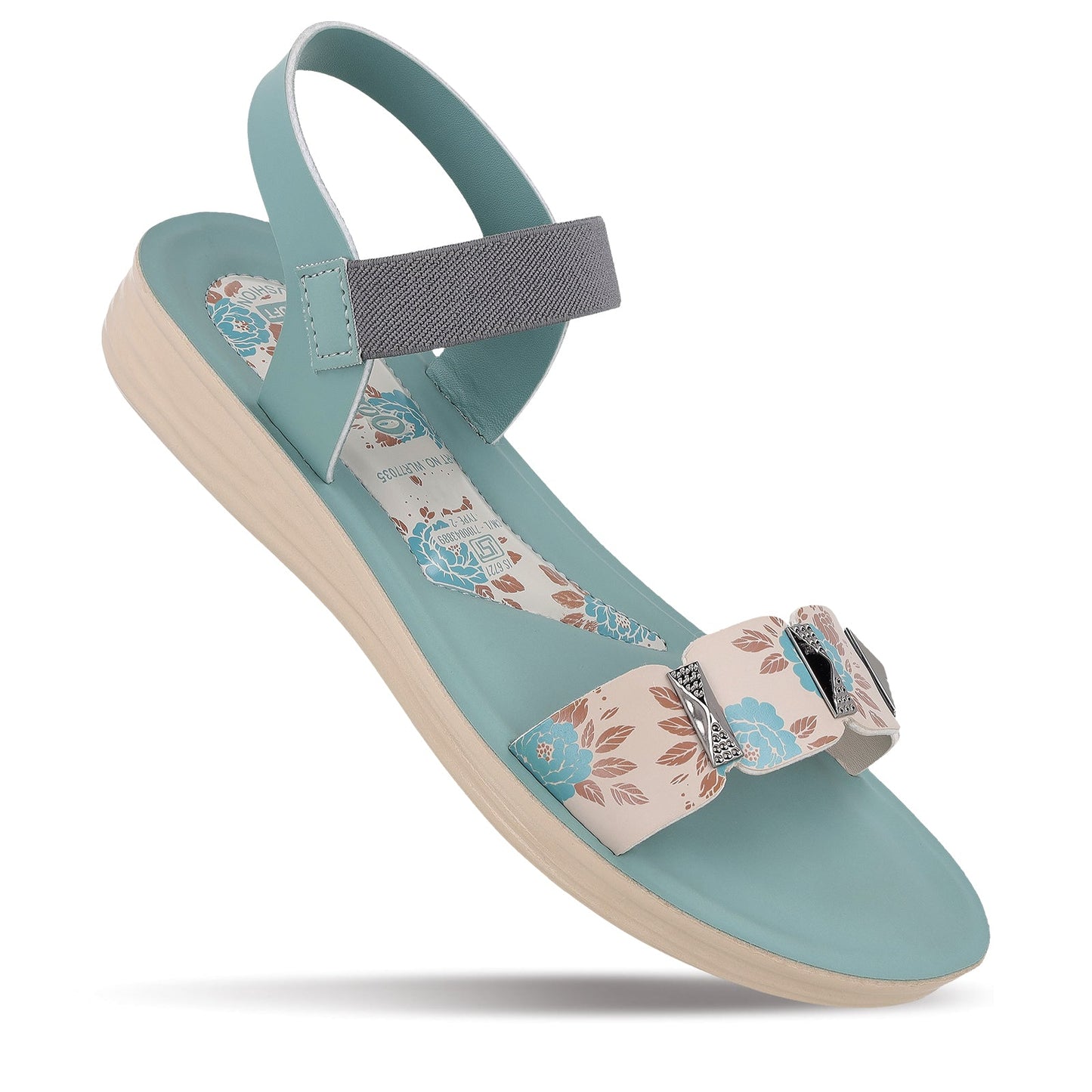Women's Daily Wear Sandals - WLR77035 Turquoise Blue