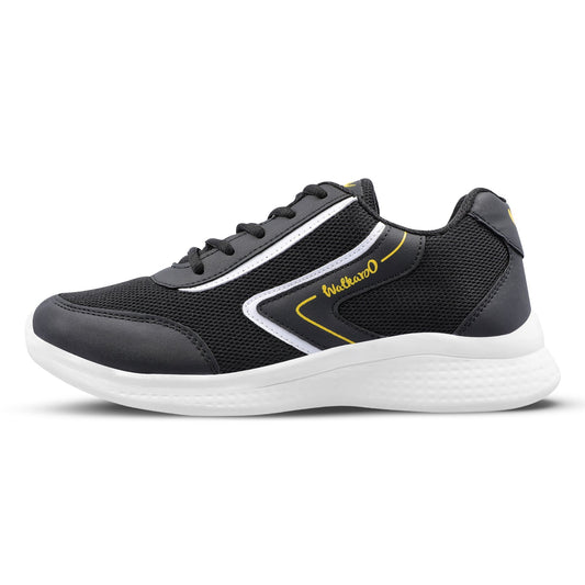 Walkaroo Men Lace-up Training Shoes - WS3040 Black