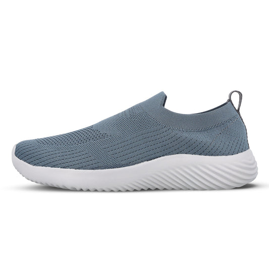 Men's Slip-on Casual Shoes - WS3124 Cyan Grey