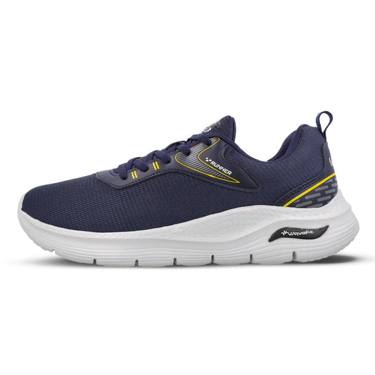 Men's Lace-up Walking Shoe - WS9591 Navy Blue