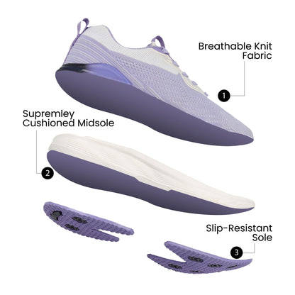 Walkaroo Womens Life Style  - WS9904 Purple