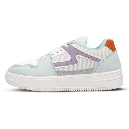 Women's Sports Sneakers - WY3387 White Lavender
