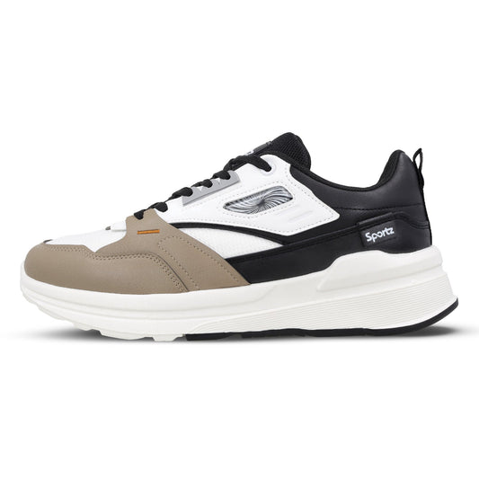 Men's Sports Sneakers - WY3496 White Black